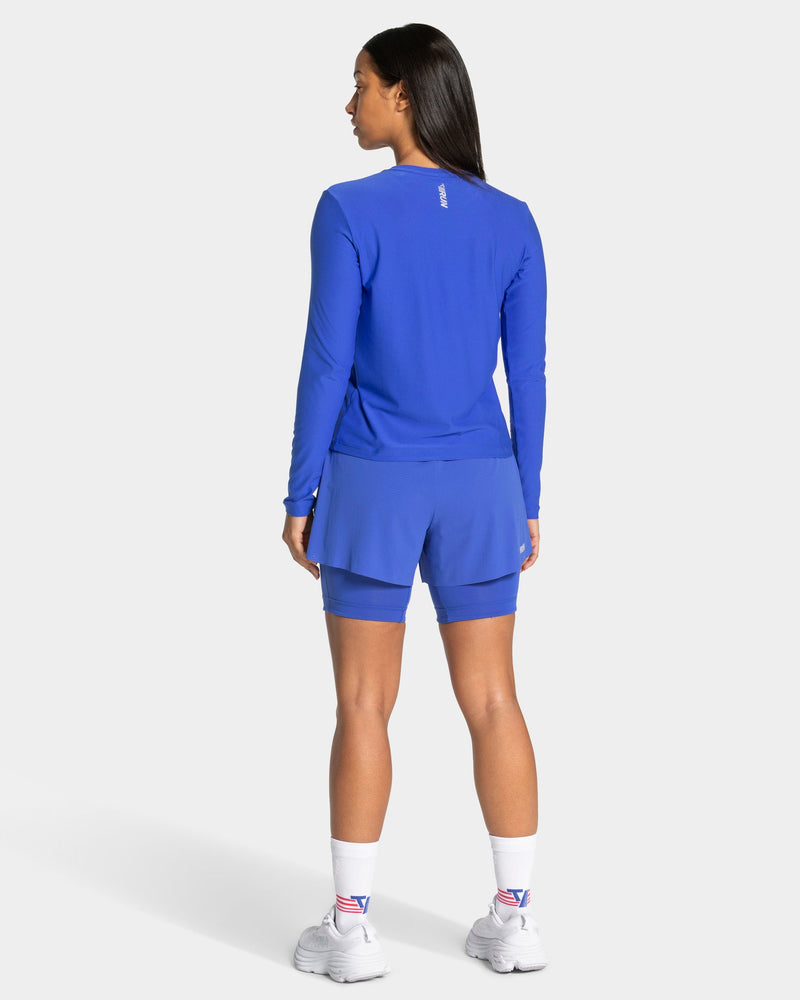 RUN 2in1 Shorts 8 Inch "Royalblau"