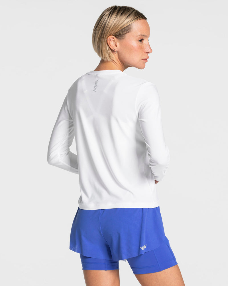RUN Longsleeve "Weiß"