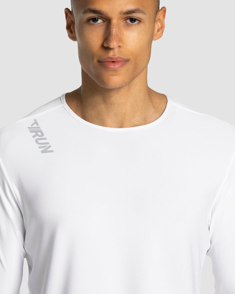 RUN Longsleeve "Weiß"