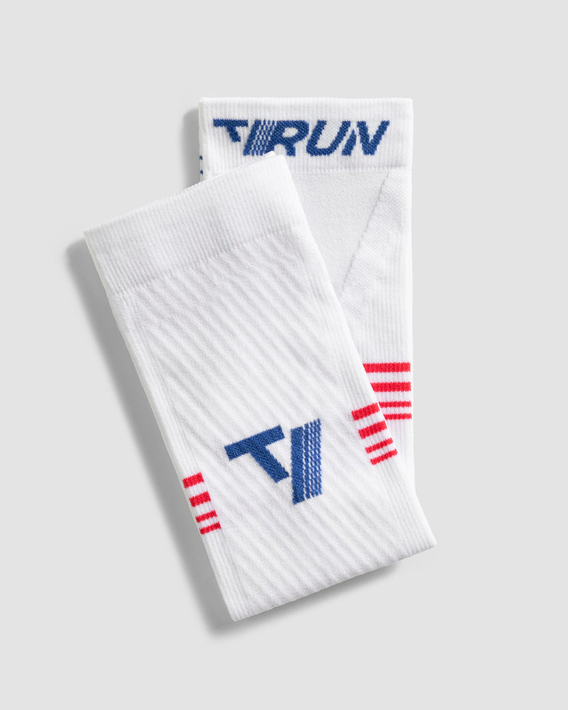 RUN Performance Leg Sleeve "Weiß"