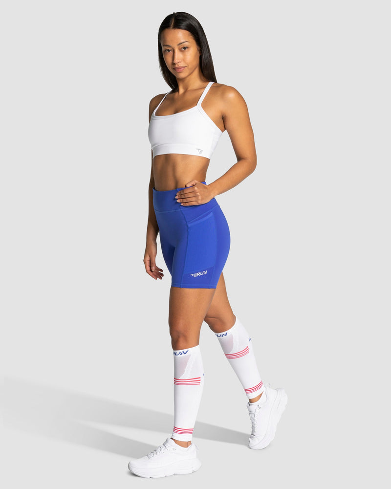 RUN Performance Leg Sleeve "Weiß"