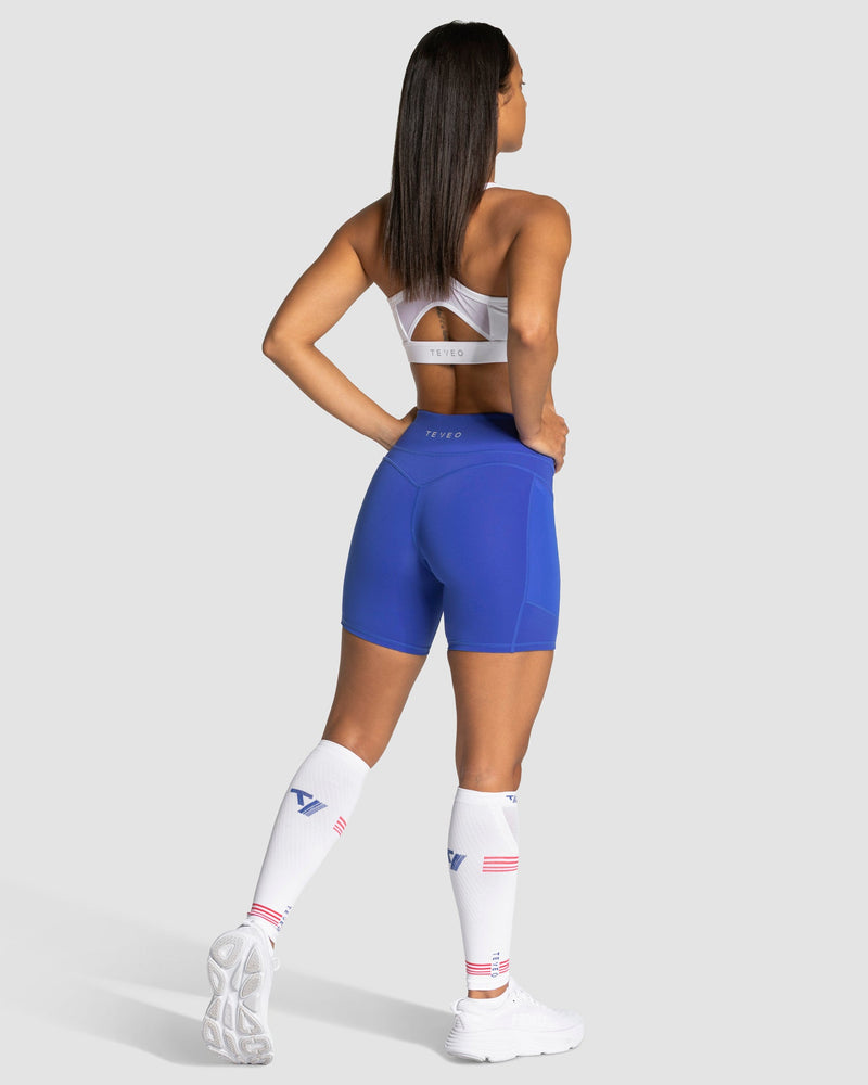 RUN Performance Leg Sleeve "Weiß"