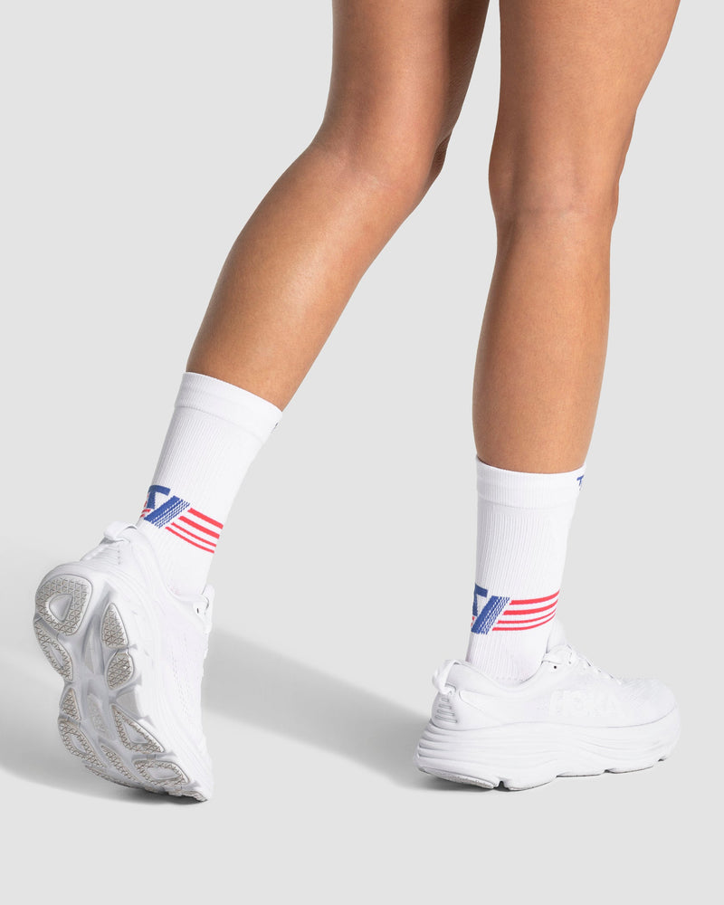 RUN Performance Socken (2er-Pack) "Weiß"