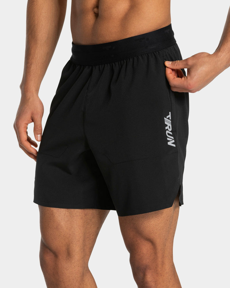 RUN Shorts 7 Inch "Schwarz"