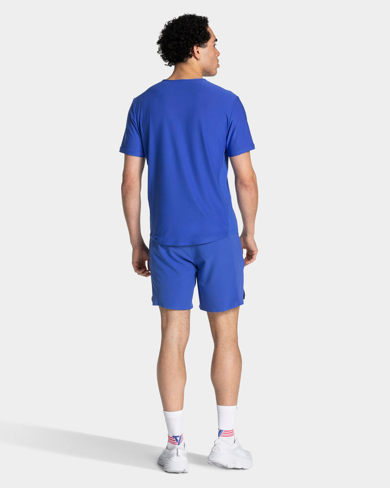 RUN T-Shirt "Royalblau"