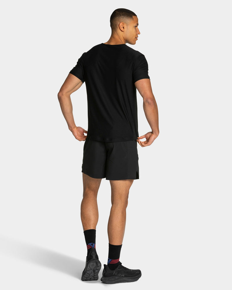RUN T-Shirt "Schwarz"