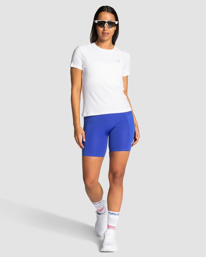 RUN T-Shirt "Weiß"