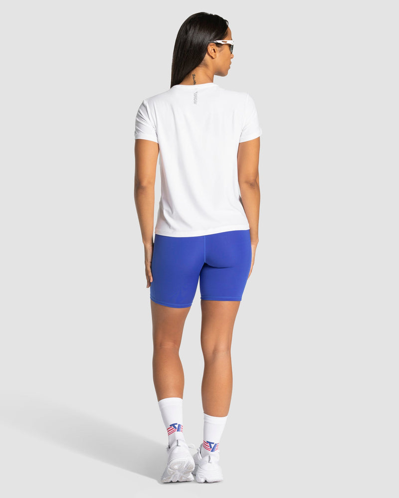 RUN T-Shirt "Weiß"