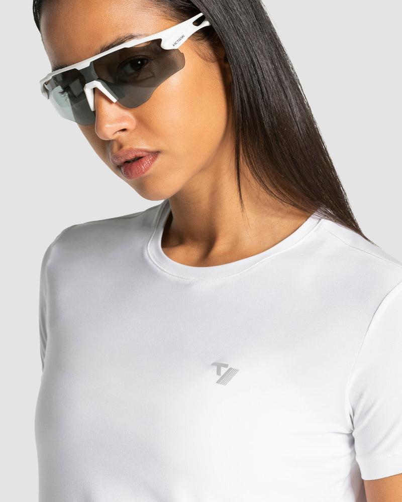 RUN T-Shirt "Weiß"