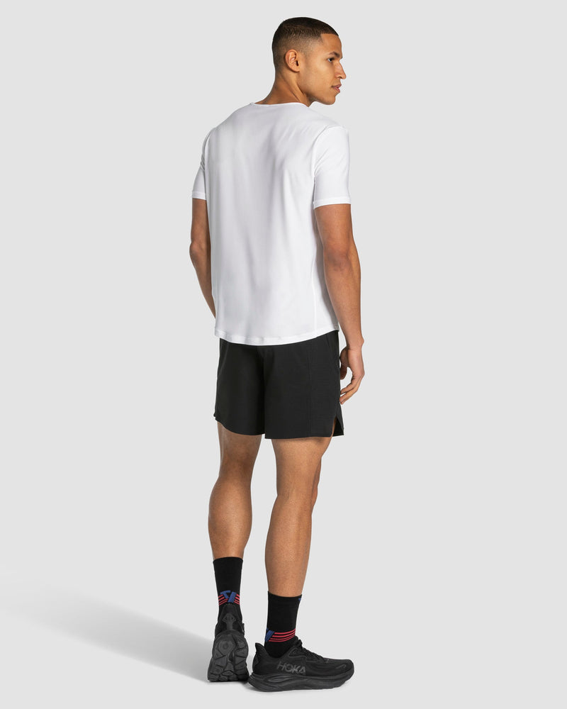 RUN T-Shirt "Weiß"