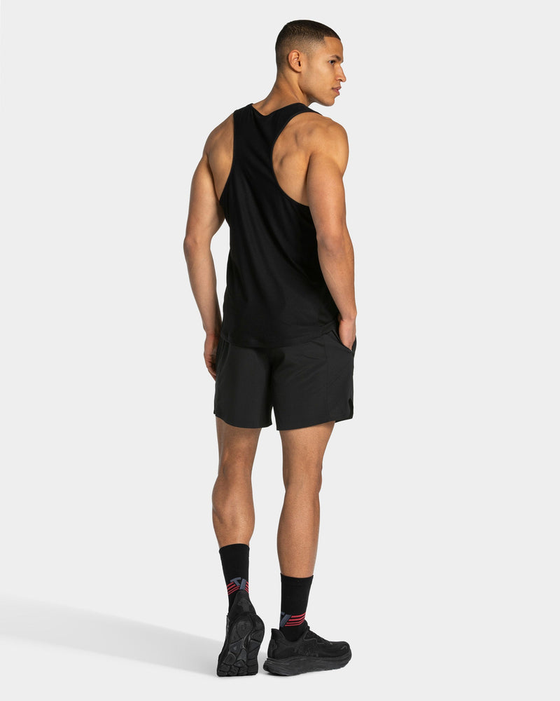 RUN Shorts 7 Inch "Schwarz"