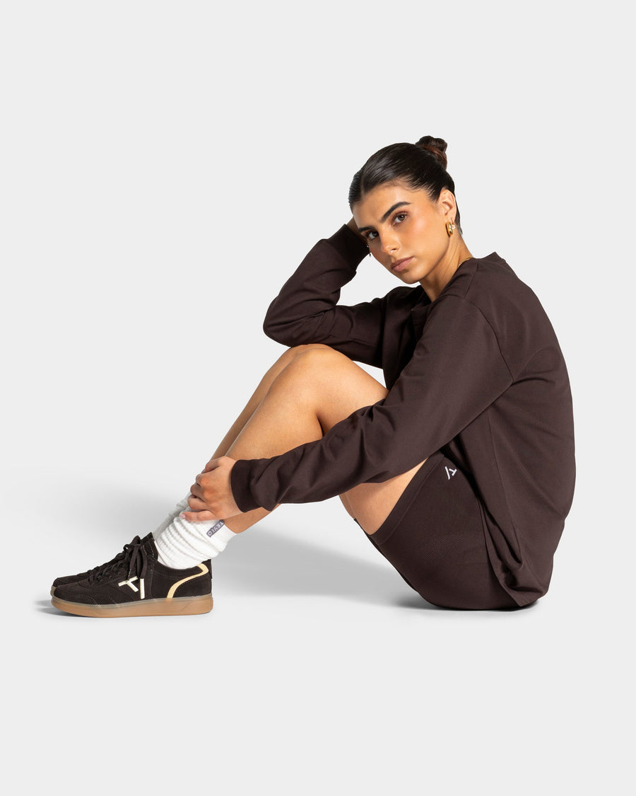 Classic Sneaker Women "Dark Chocolate - Butter Yellow"