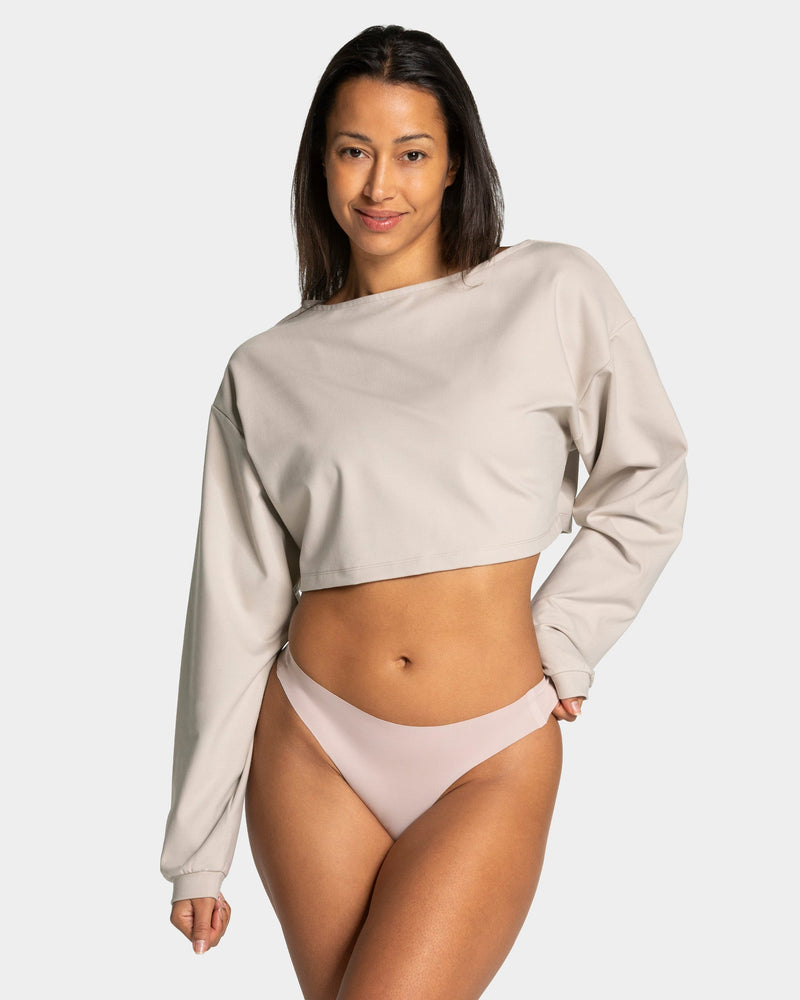Seamless Ultralight Tanga (2er-Pack) "Greige"