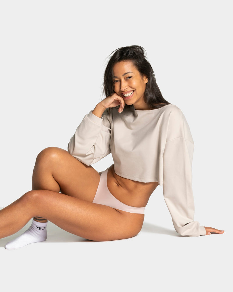 Seamless Ultralight Tanga (2er-Pack) "Greige"