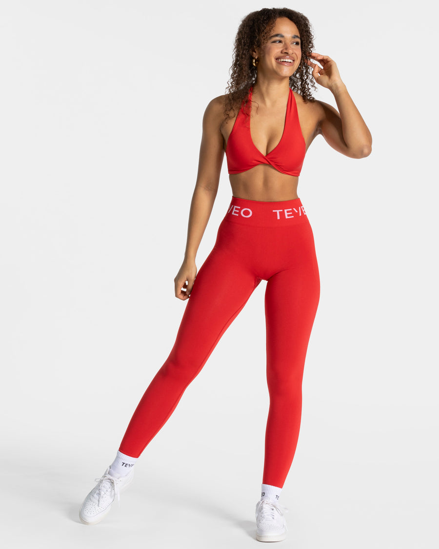Signature Covert Scrunch Leggings "Rot"