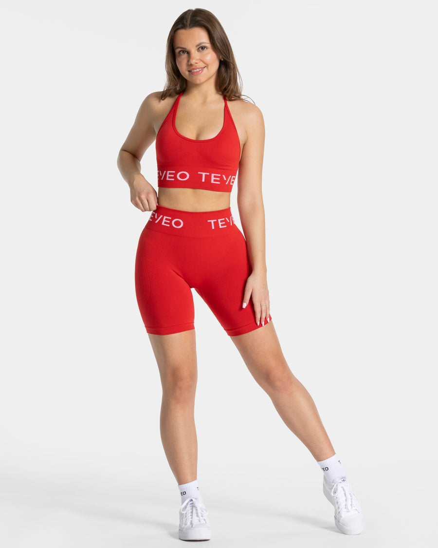 Signature Covert Scrunch Shorts "Rot"