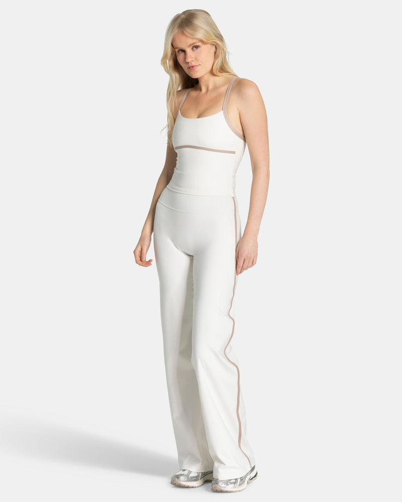 Soft Flared Leggings Tall "Off White"