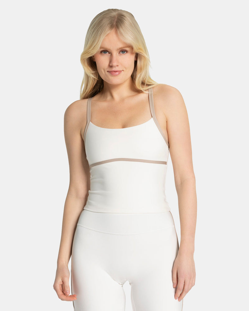 Soft Cami Top "Off White"