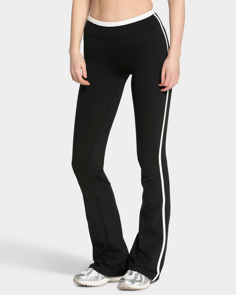 Soft Flared Leggings Regular "Schwarz"