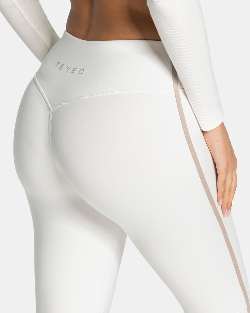 Soft Flared Leggings Regular "Off White"