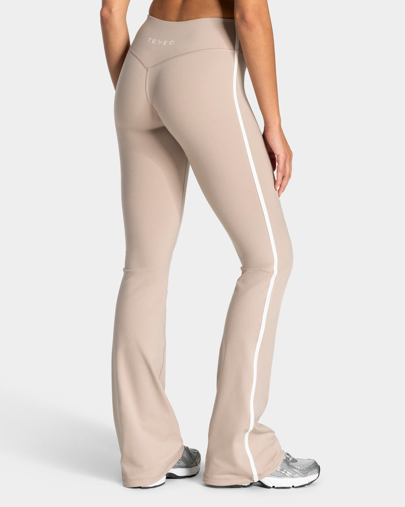 Soft Flared Leggings Regular "Cappuccino"