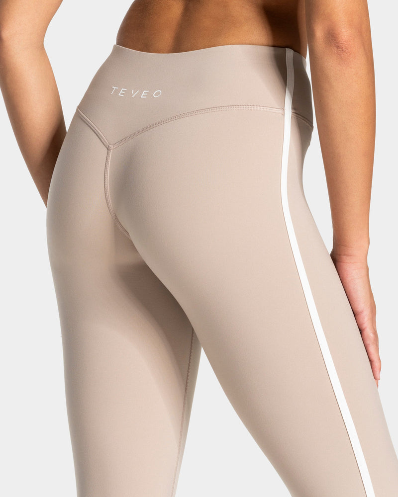 Soft Flared Leggings Regular "Cappuccino"
