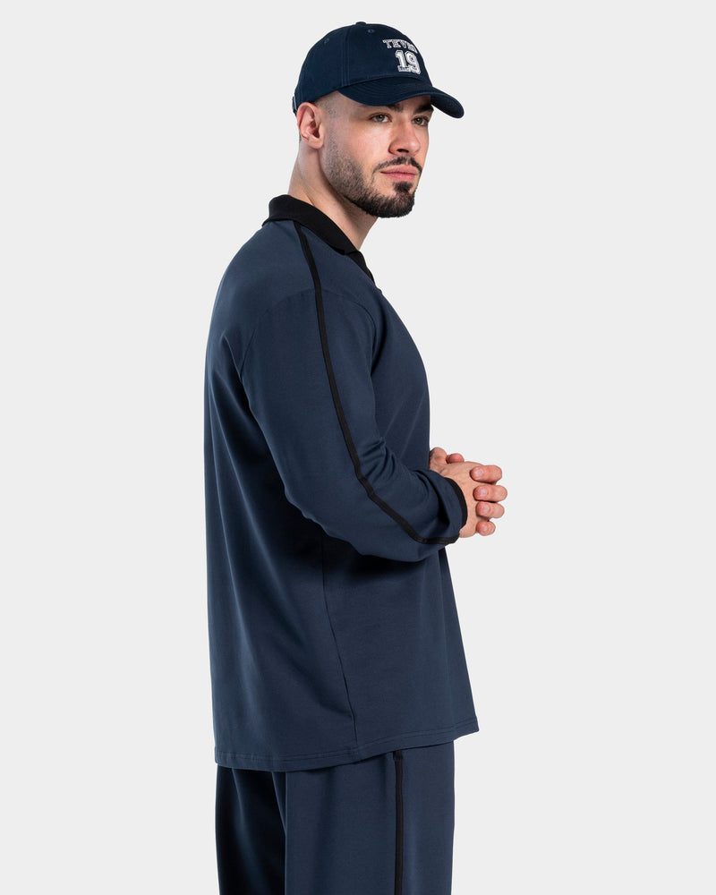 Soft Polo Longsleeve "Midnight"