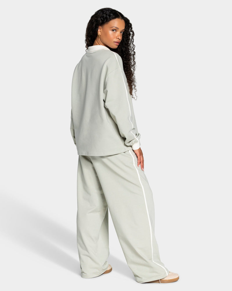 Soft Wide Leg Jogger Regular "Pistachio"
