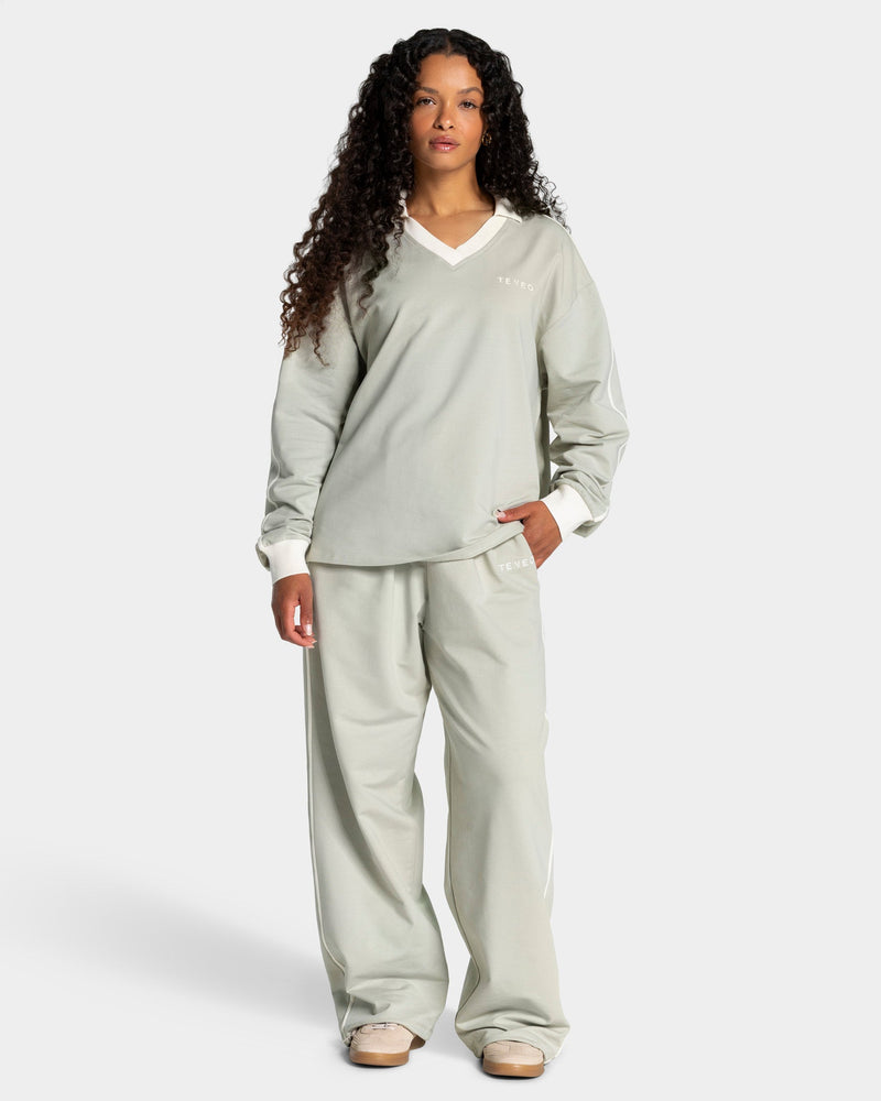 Soft Wide Leg Jogger Regular "Pistachio"