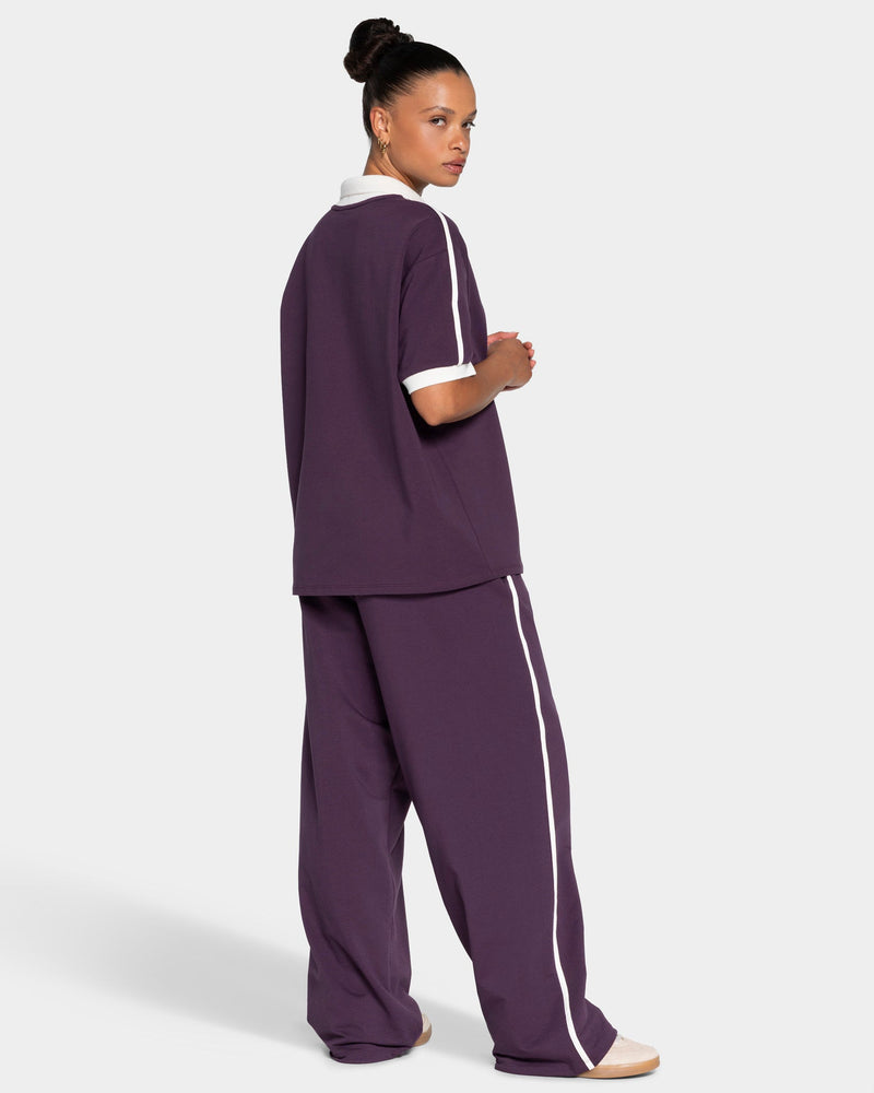 Soft Polo T-Shirt "Blackberry"