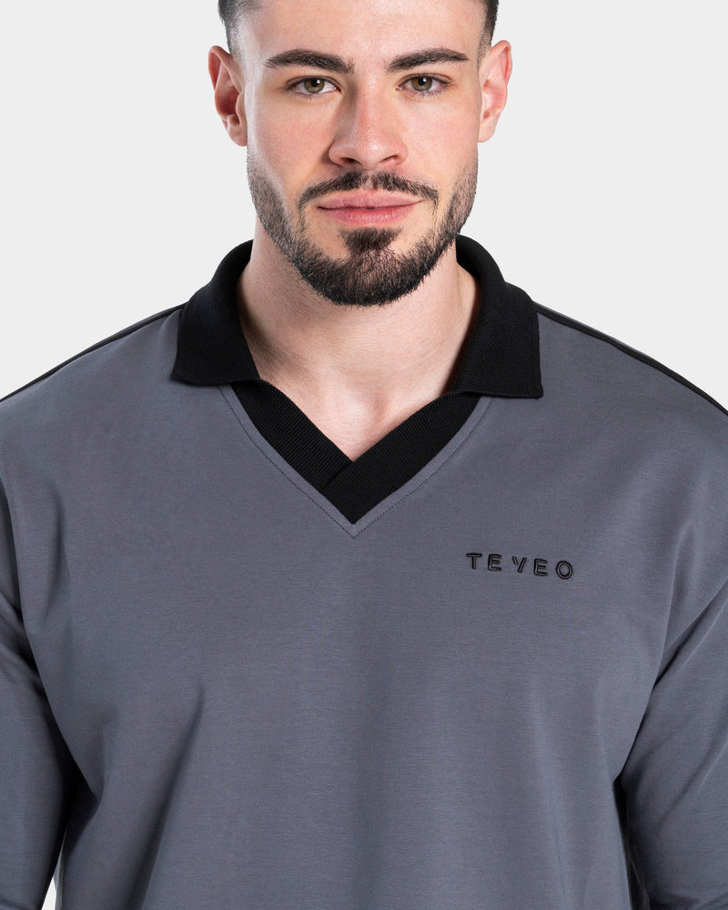 Soft Polo T-Shirt "Graphit"