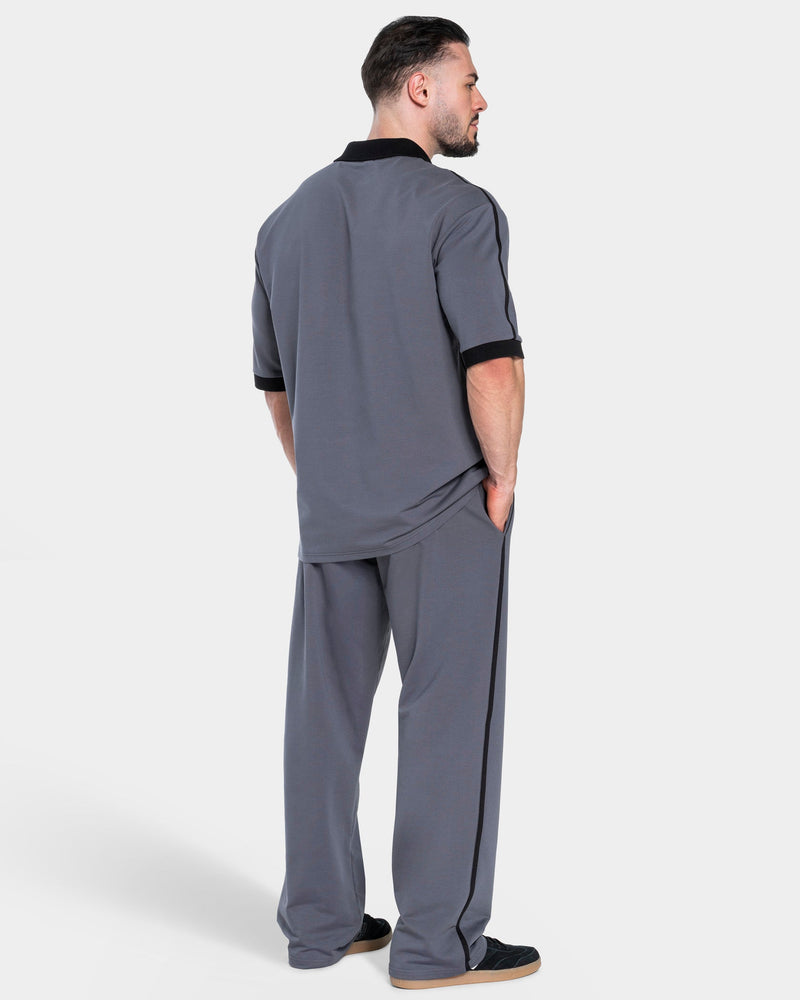 Soft Polo T-Shirt "Graphit"