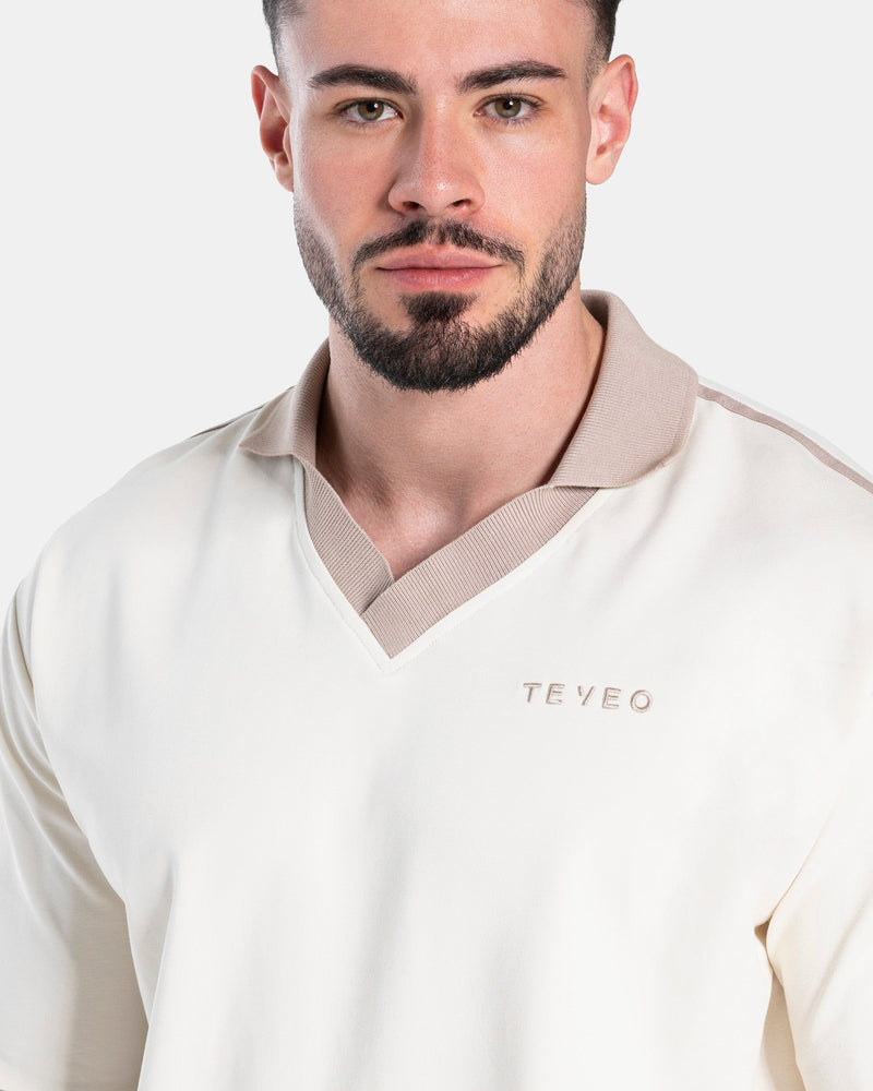 Soft Polo T-Shirt "Off White"