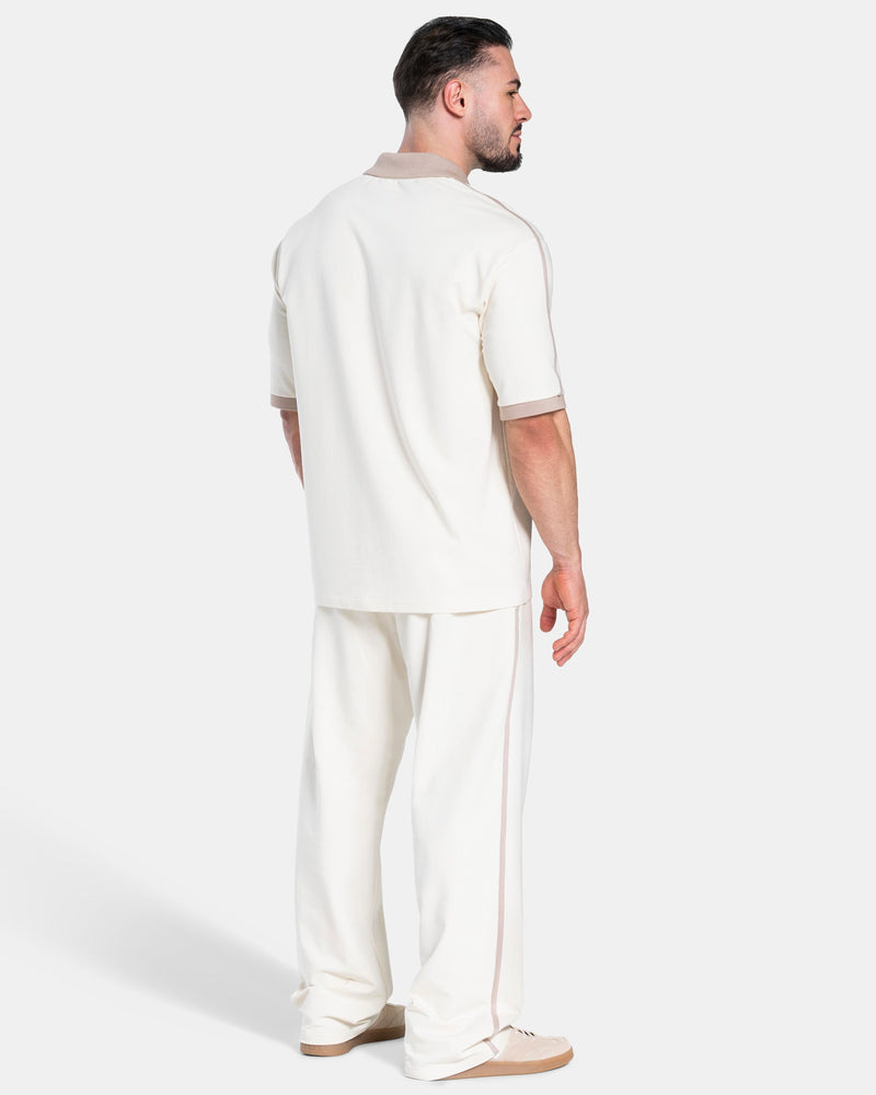 Soft Polo T-Shirt "Off White"