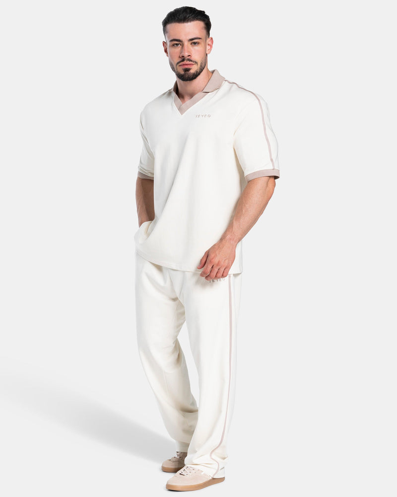 Soft Polo T-Shirt "Off White"