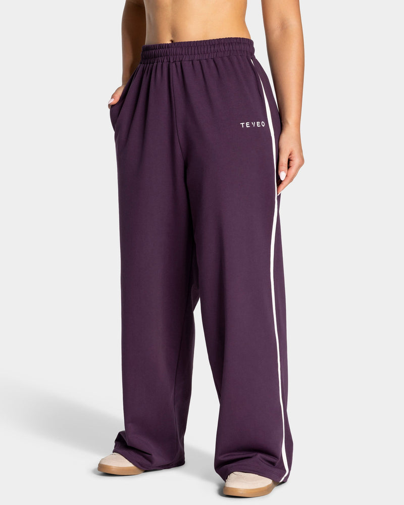 Soft Wide Leg Jogger Tall "Blackberry"