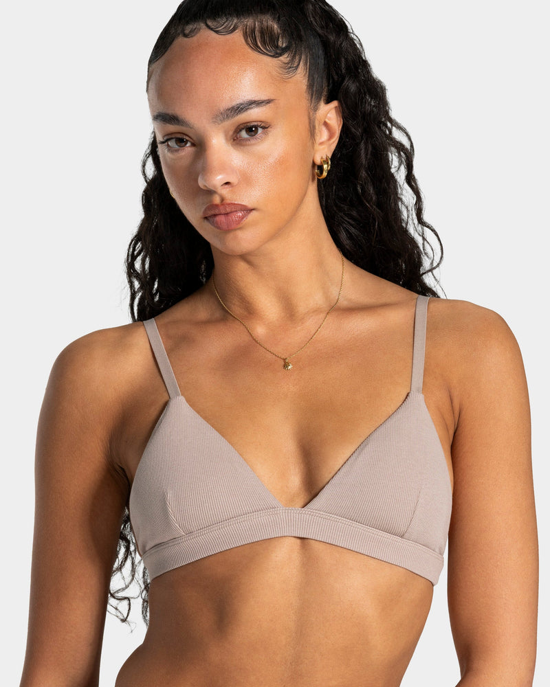 Soft Ribbed Bh "Cappuccino"