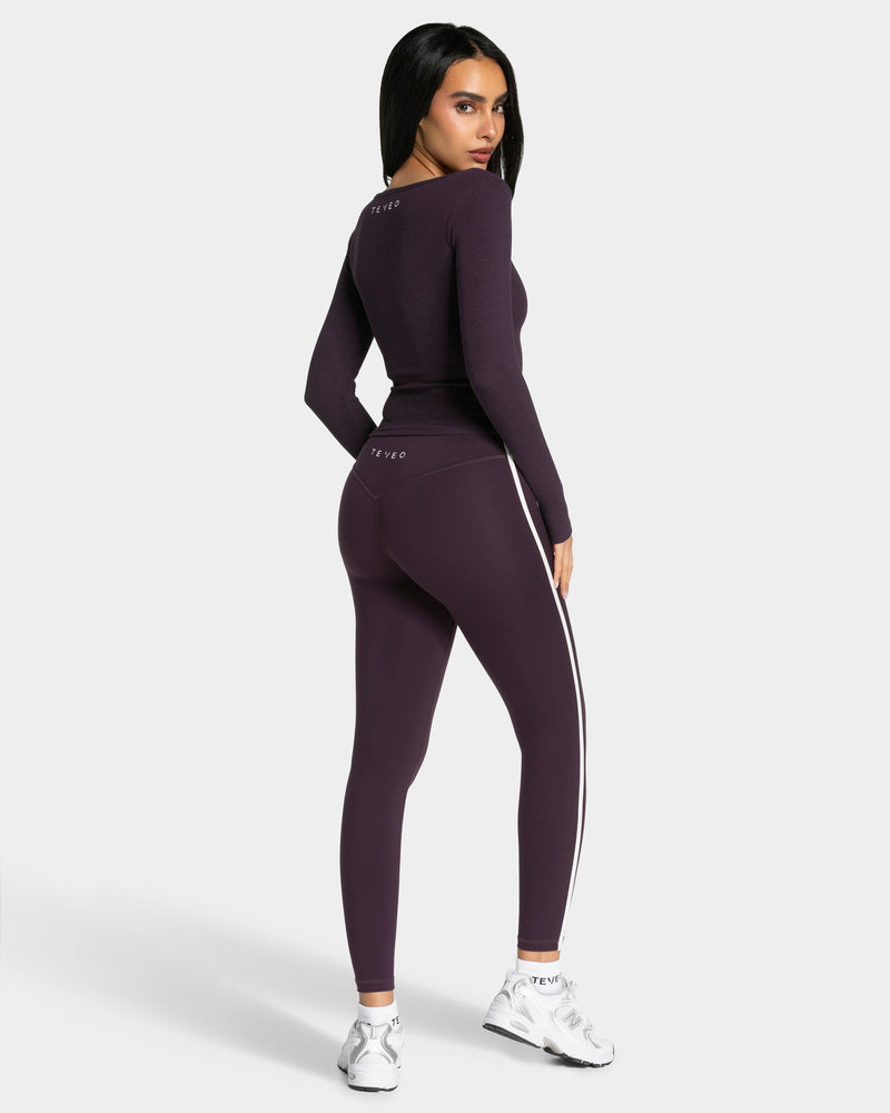 Soft Leggings "Blackberry"