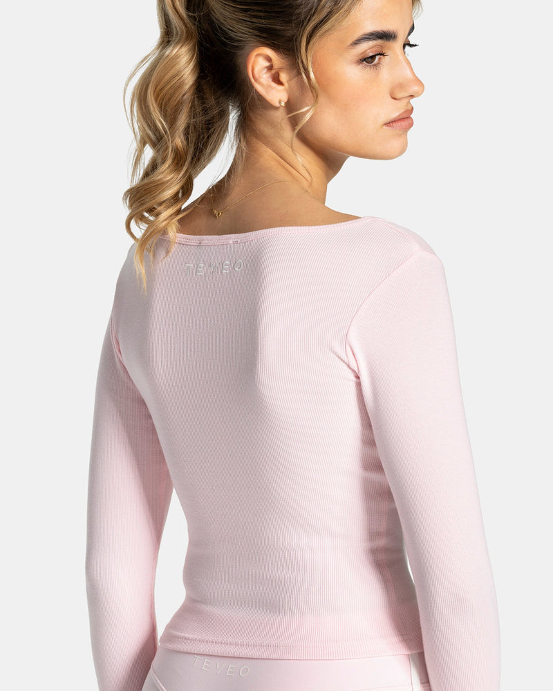 Soft Ribbed Longsleeve "Blossom"