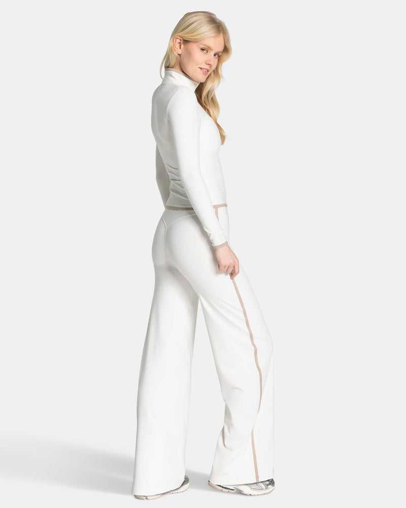 Soft Shaping Zip Jacke "Off White"
