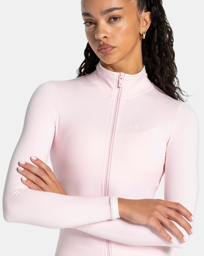 Soft Shaping Zip Jacke "Blossom"