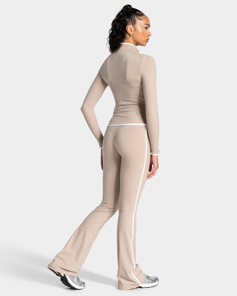 Soft Shaping Zip Jacke "Cappuccino"