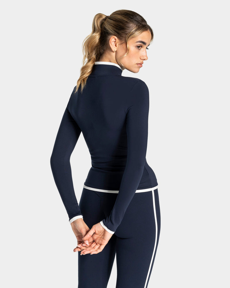 Soft Shaping Zip Jacke "Midnight"
