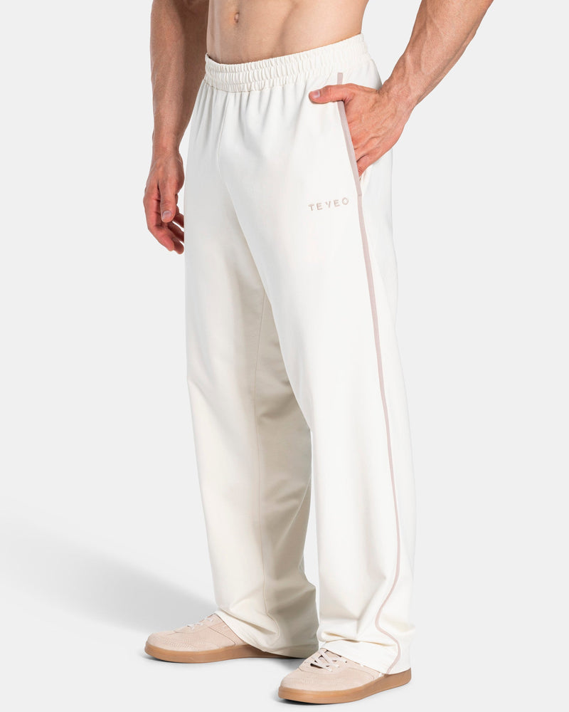 Soft Straight Leg Jogger "Off White"