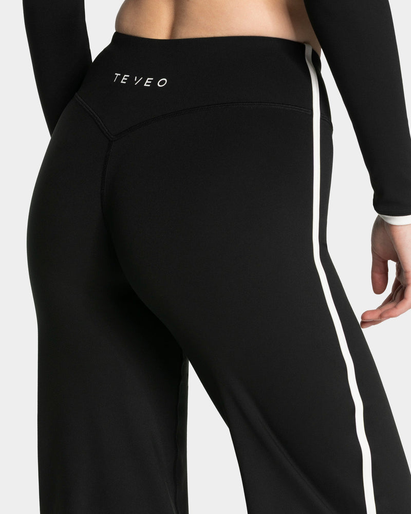 Soft Straight Leg Pants Tall "Schwarz"