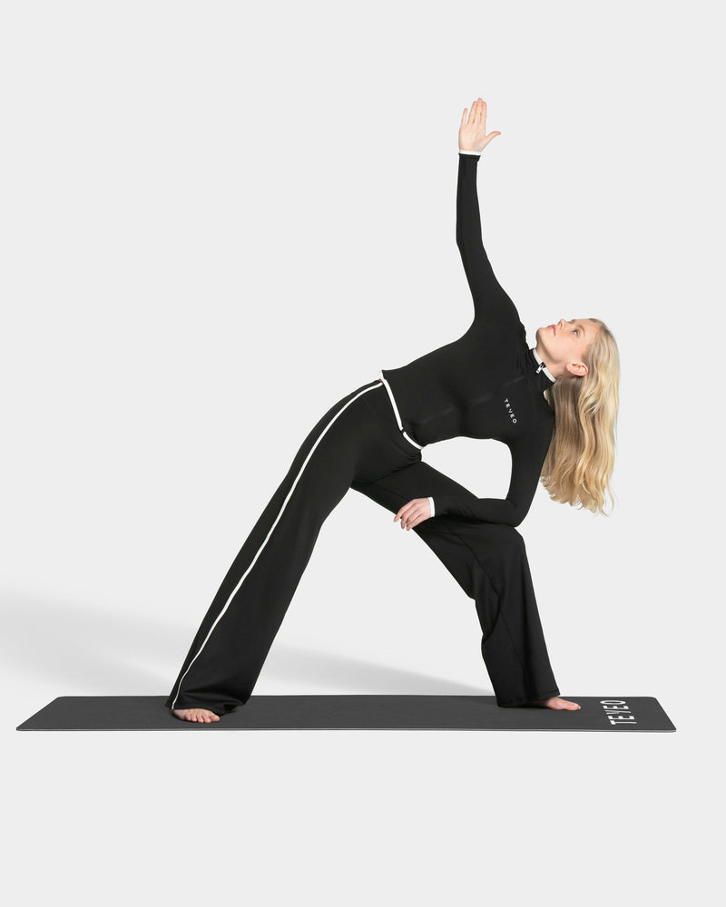 Soft Straight Leg Pants Tall "Schwarz"