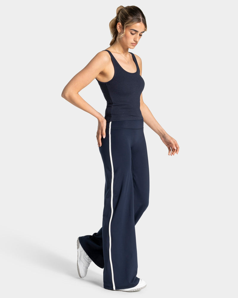 Soft Ribbed Top "Midnight"