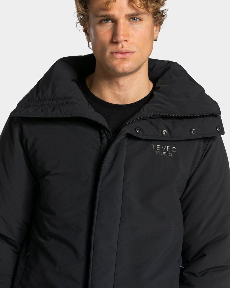 Studio Puffer Jacke "Schwarz"