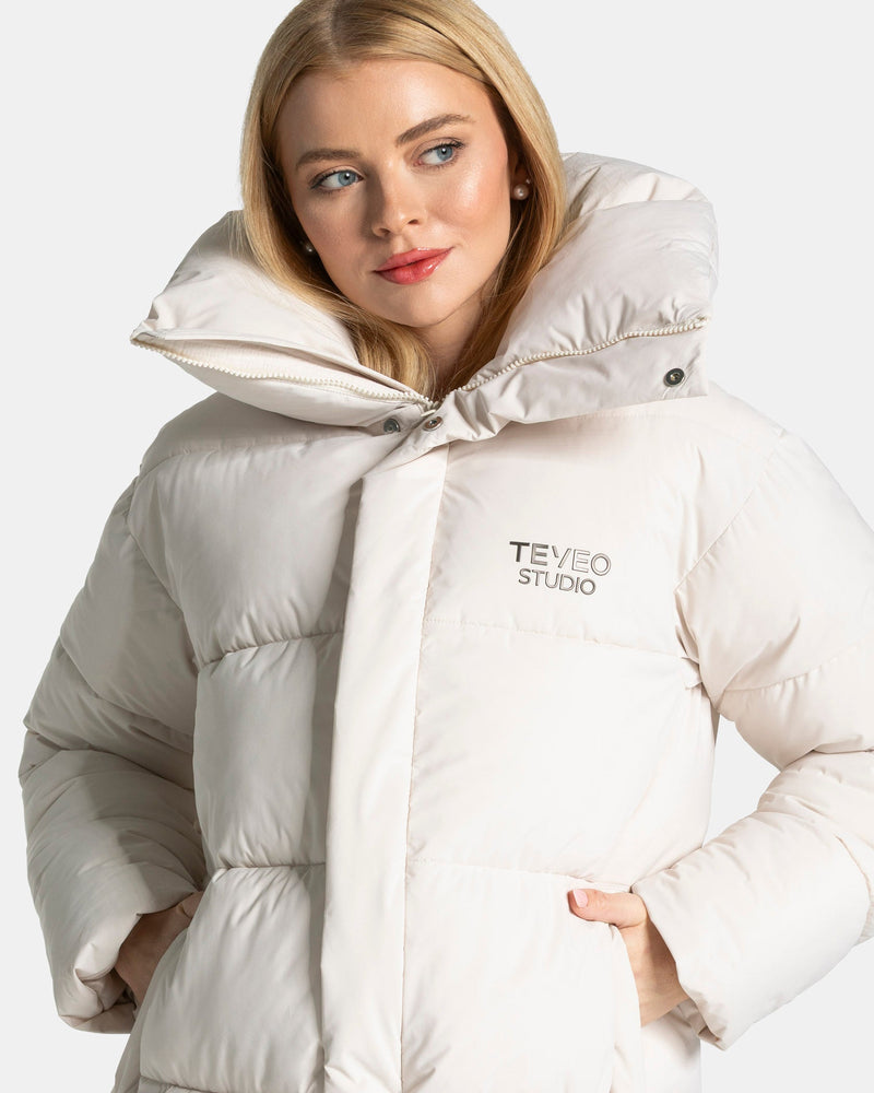 Studio Puffer Mantel "Cream"