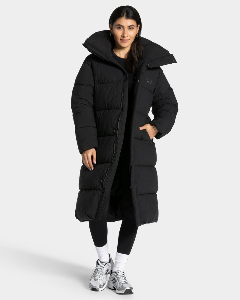 Studio Puffer Mantel "Schwarz"